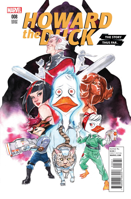 Howard the Duck #8 (Story Thus Far Cover)