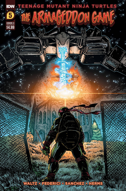Teenage Mutant Ninja Turtles: The Armageddon Game #5 (Eastman Cover)