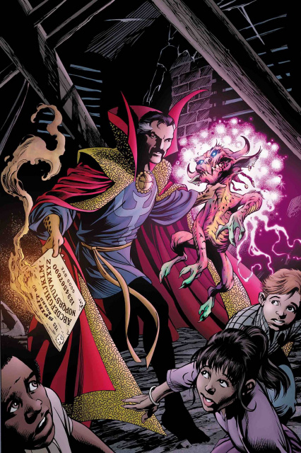 Doctor Strange #18 (Davis Marvels 25th Anniversary Tribute Cover)