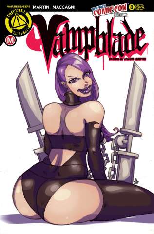 Vampblade #8 (NYCC Cover)