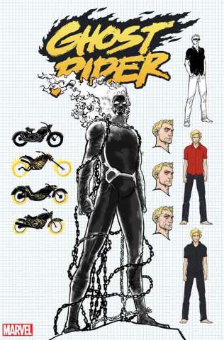 Ghost Rider #3 (Kuder Design Cover)