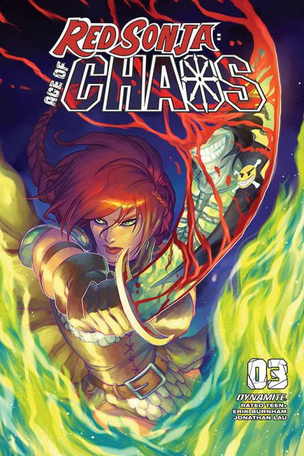 Red Sonja: Age of Chaos #3 (Hetrick Bonus Cover)