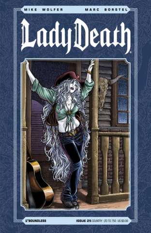 Lady Death #25 (Country Cover)