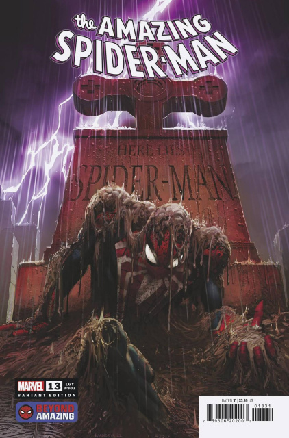 The Amazing Spider-Man #13 (Mandryk Beyond Amazing Spider-Man Cover)