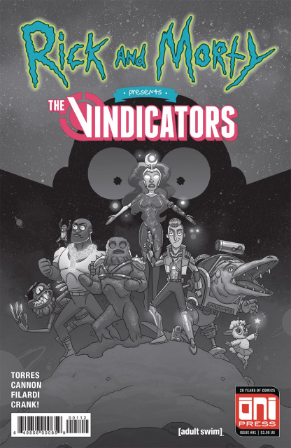 Rick and Morty Presents the Vindicators #1 (2nd Printing)