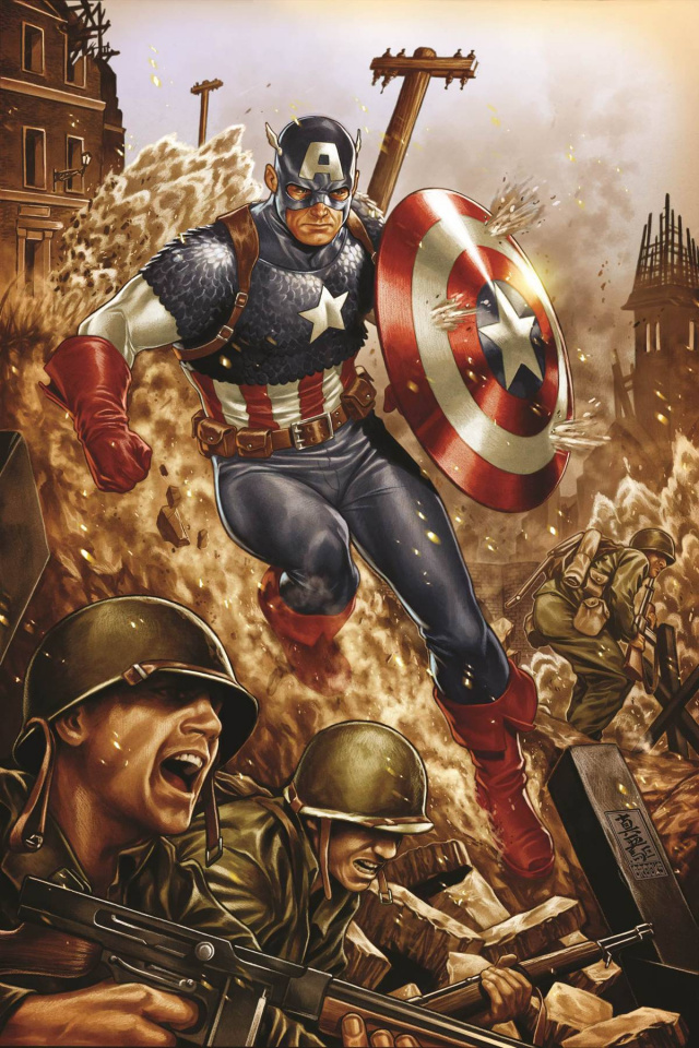 All-New All-Different Avengers #4 (Captain America 75th Anniversary Cover)