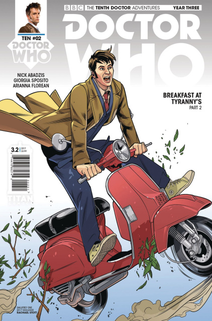 Doctor Who: New Adventures with the Tenth Doctor, Year Three #2 (Gallifrey Cover)