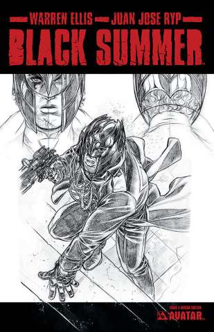 Black Summer #5 (Design Sketch Cover)