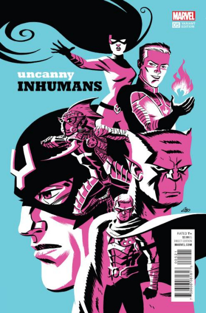 The Uncanny Inhumans #5 (Cho Cover)