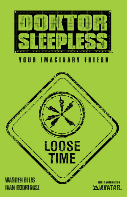 Doktor Sleepless #5 (Warning Sign Cover)