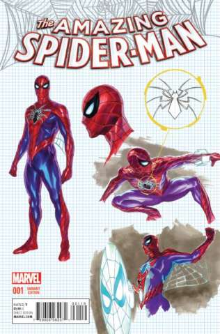 The Amazing Spider-Man #1 (Ross Design Cover)