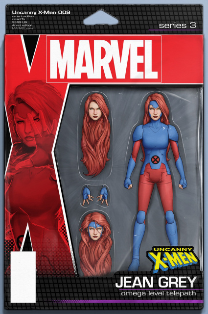 Uncanny X-Men #9 (Christopher Action Figure Cover)