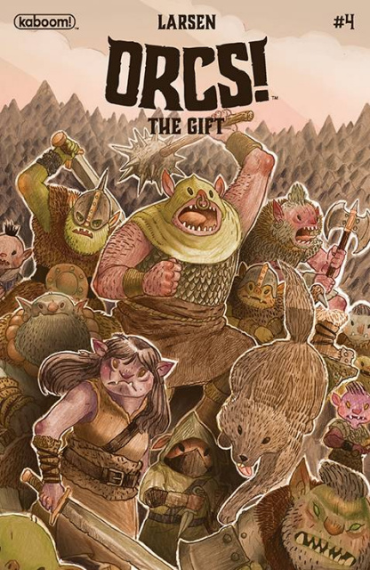 ORCS! The Gift #4 (Rossydoesdrawings Cover)