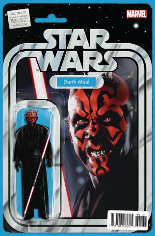 Darth Maul #1 (Christopher Action Figure Cover)
