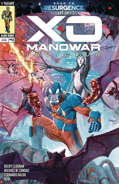 X-O Manowar: Invictus #4 (Peralta Cover)