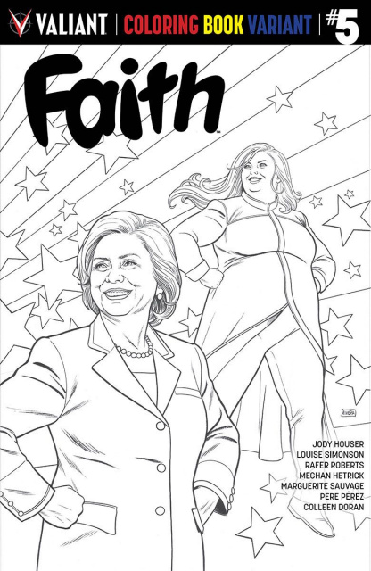 Faith #5 (Coloring Book Cover)