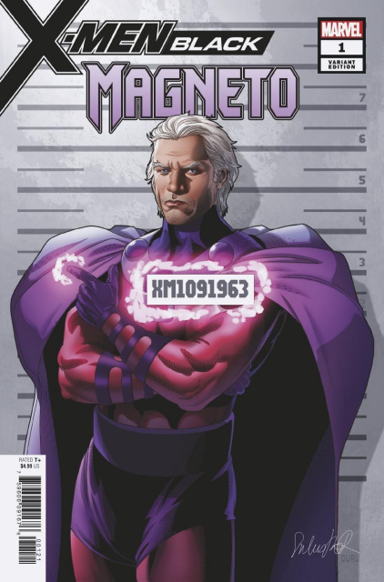 X-Men: Black - Magneto #1 (Larroca Mugshot Cover)