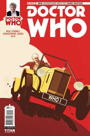 Doctor Who: New Adventures with the Third Doctor #5 (Miller Cover)