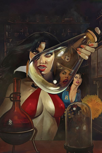 Red Sonja and Vampirella Meet Betty and Veronica #4 (Dalton Virgin Cover)