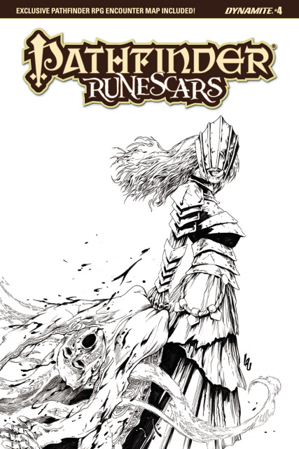 Pathfinder: Runescars #4 (10 Copy Lau B&W Cover)