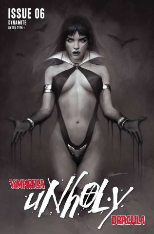 Vampirella / Dracula: Unholy #6 (25 Copy Maer B&W Cover)