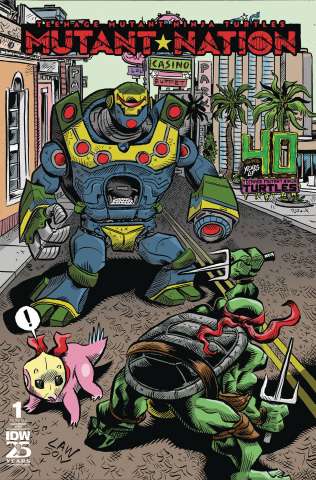 Teenage Mutant Ninja Turtles: Mutant Nation #1 (40th Anniversary Cover)