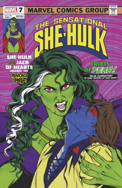 The Sensational She-Hulk #7 (Betsy Cola Vampire Cover)