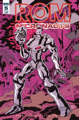 ROM & The Micronauts #5 (Lewis Cover)