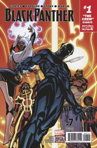 Black Panther #7 (2nd Printing Stelfreeze Cover)