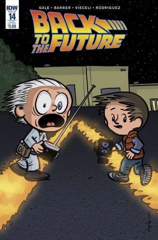 Back to the Future #15 (Subscription Cover)