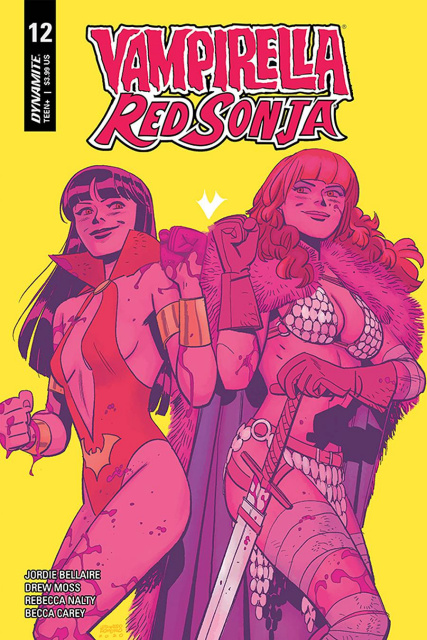 Vampirella / Red Sonja #12 (Romero & Bellaire Cover)