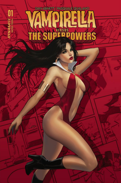 Vampirella vs. The Superpowers #1 (Leirix Cover)