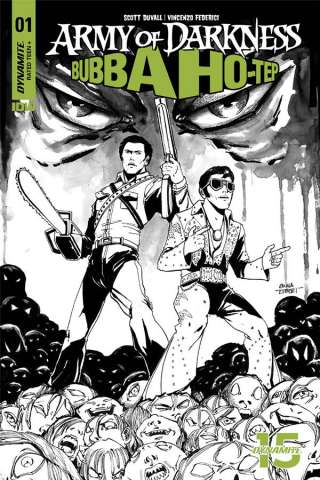 Army of Darkness / Bubba Ho-Tep #1 (20 Copy Kubert B&W Cover)