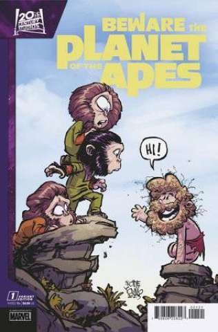 Beware the Planet of the Apes #1 (Skottie Young Cover)