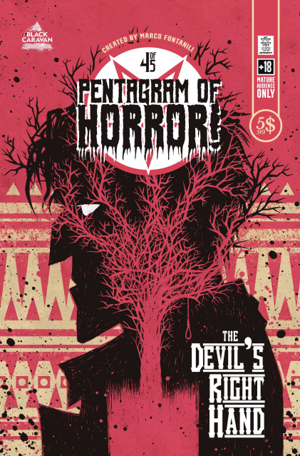 Pentagram of Horror #4 (10 Copy Fontanili Cover)