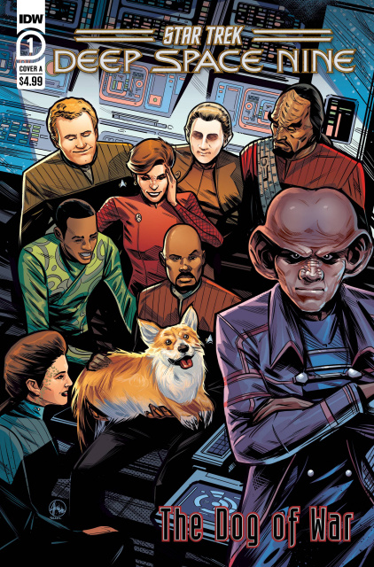 Star Trek: Deep Space Nine - The Dog of War #1 (Hernandez Cover)