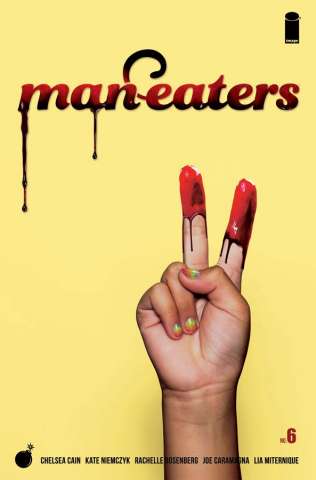 Man-Eaters #6 (Miternique Cover)