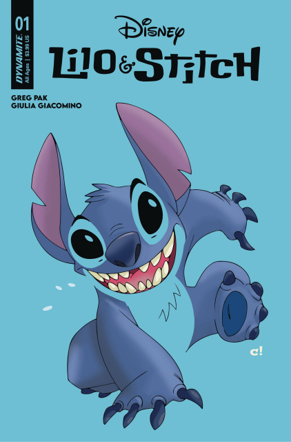 Lilo & Stitch #1 (Rousseau Color Bleed Cover)