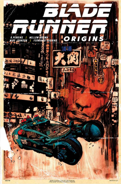 Blade Runner: Origins #1 (Hack Cover)