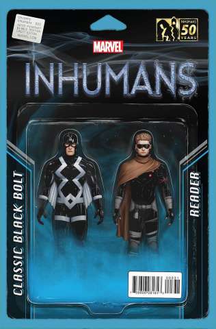 The Uncanny Inhumans #3 (Christopher Action Figure Cover)