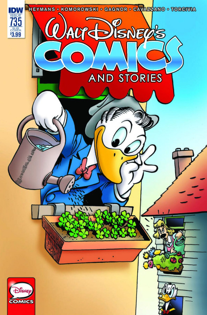 Walt Disney's Comics and Stories #735 (Subscription Cover)