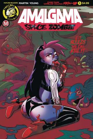 Amalgama: Space Zombie #3 (Young Cover)