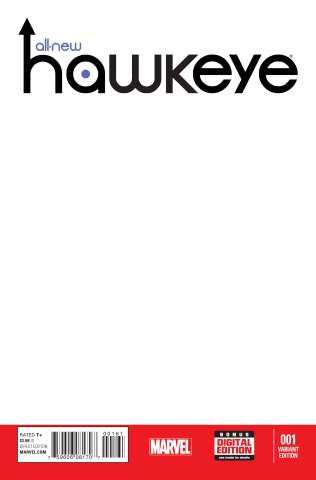 All-New Hawkeye #1 (Blank Cover)