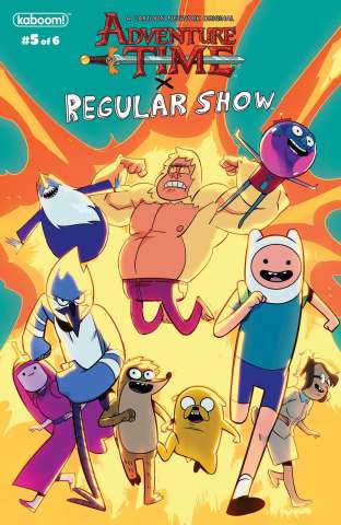 Adventure Time: Regular Show #5 (Subscription Di Nicuolo Cover)