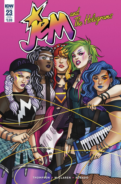 Jem and The Holograms #23 (Subscription Cover)
