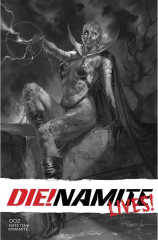 DIE!namite Lives! #2 (50 Copy Parillo Line Art Cover)