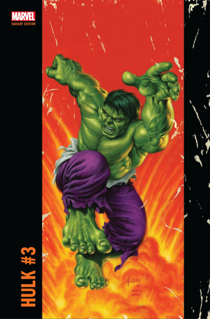 Hulk #3 (Jusko Corner Box Cover)