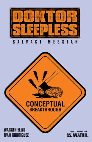 Doktor Sleepless #12 (Warning Sign Cover)