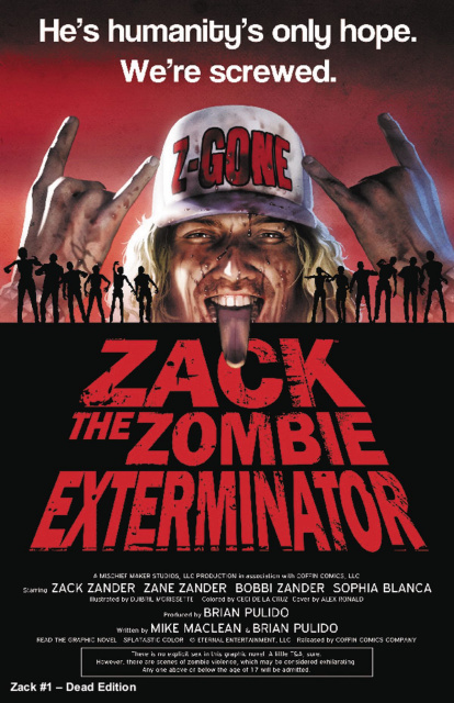 Zack: The Zombie Exterminator #1 (Dead Ed Free Cover)