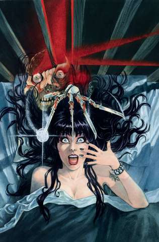 Elvira in Horrorland #4 (25 Copy Califano Virgin Cover)